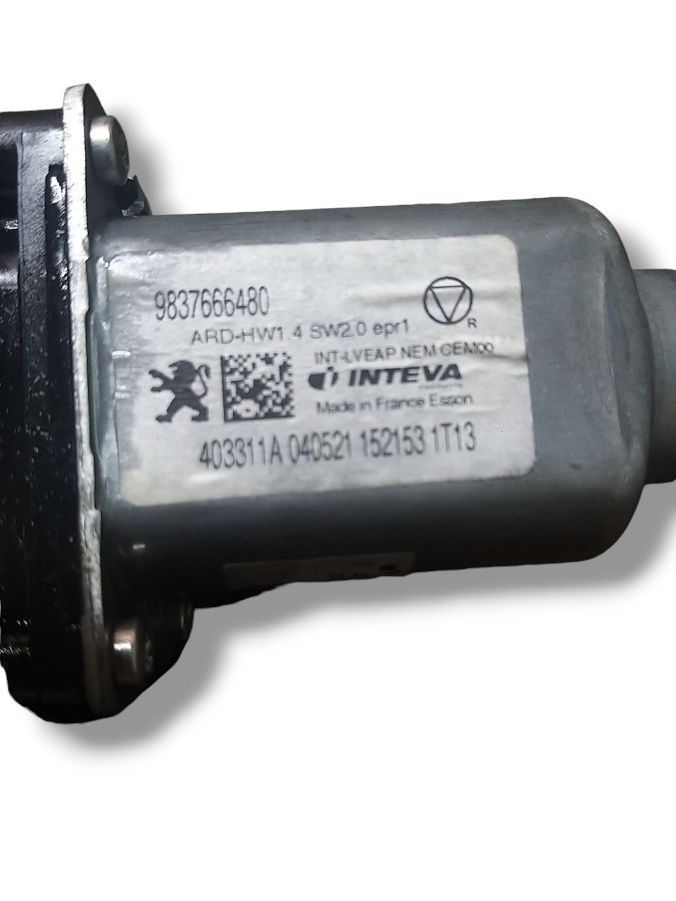 Left Windshield Wiper Motor Peugeot 508 (2021) Code: 9837666480 - F&P CRASH SRLS - Used Parts