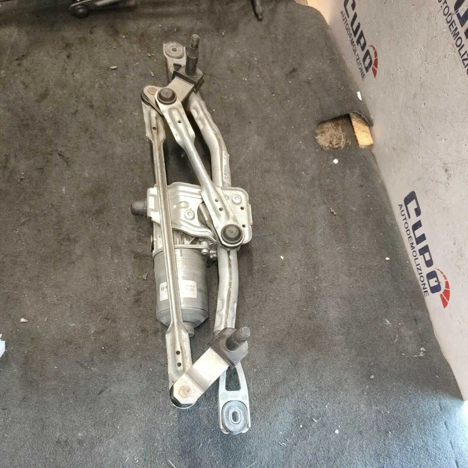 Front Tandem Wiper Motor Fiat 500X 2014-2020 3397022018 52063174 - F&P CRASH SRLS - Used Parts