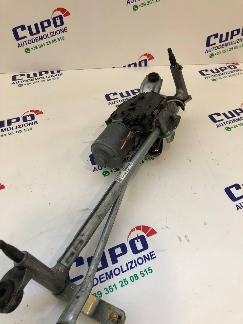 windshield wiper motor volkswagen golf 7 VII 5g with tandem 5G955023D - F&P CRASH SRLS - Used Parts
