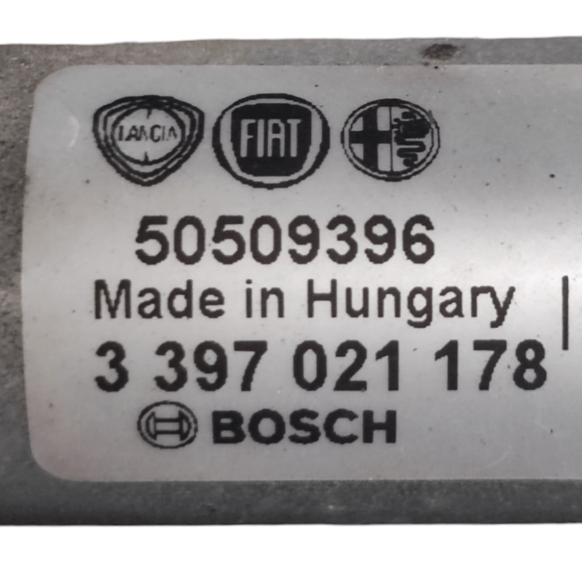 Front windshield wiper motor Alfa Romeo Giulietta code: 50509396 (2010 - 2020) - F&P CRASH SRLS - Used Parts