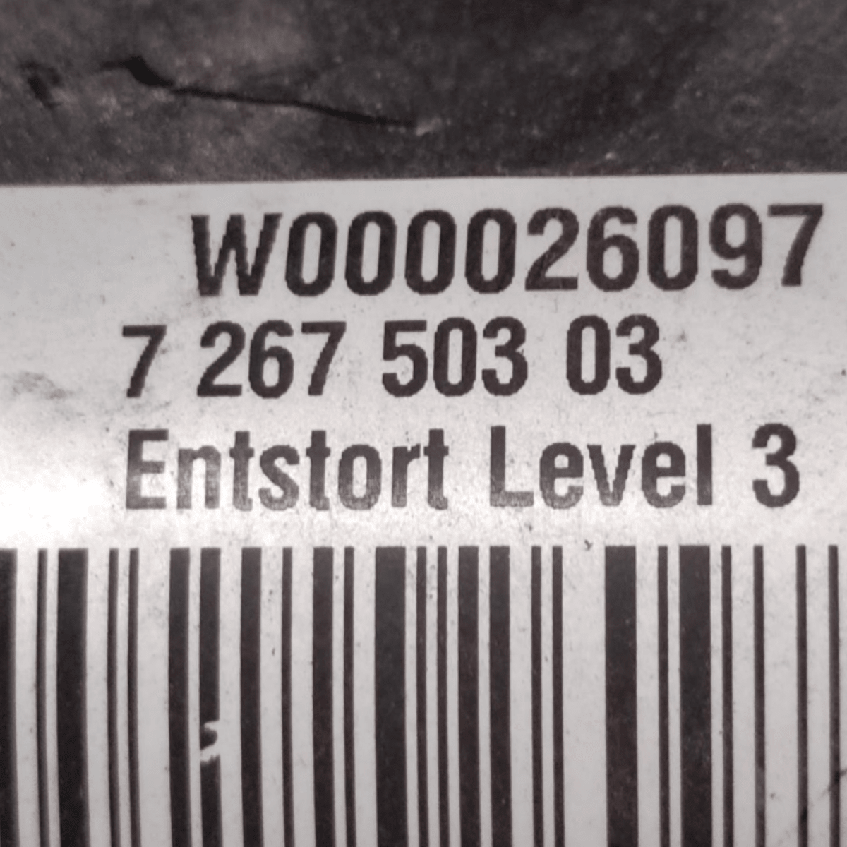 Motorino Tergicristallo Anteriore Bmw Serie 1 F20 COD: 726750303 (2011 - 2019) - F&P CRASH SRL - Ricambi Usati