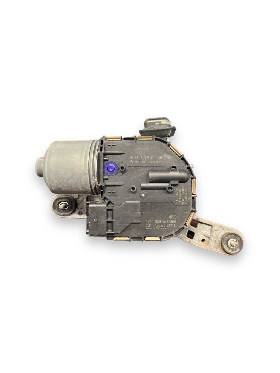 Right front windshield wiper motor (dx) Citroen C4 Picasso (2010 to 2018) code: 9816172880 - F&P CRASH SRLS - Used Parts