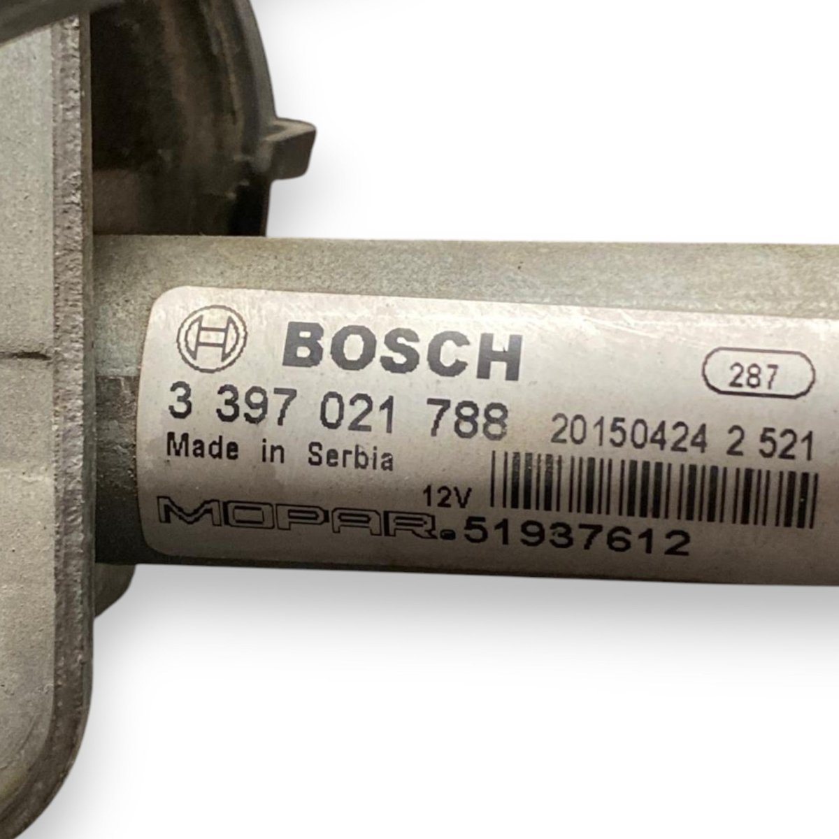 Motorino tergicristallo anteriore fiat 500x (2014 - 2024) Cod: 3397021788 - F&P CRASH SRL - Ricambi Usati
