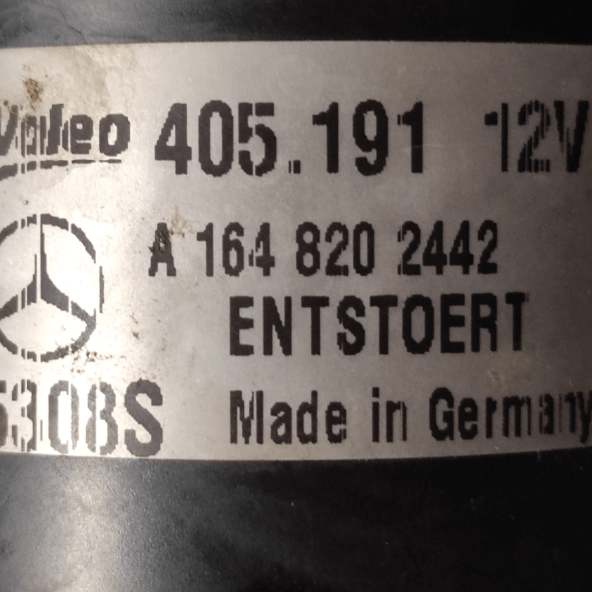Motorino tergicristallo anteriore mercedes ml w164 cod: a1648202442 (2005 - 2011) - F&P CRASH SRLS - Ricambi Usati