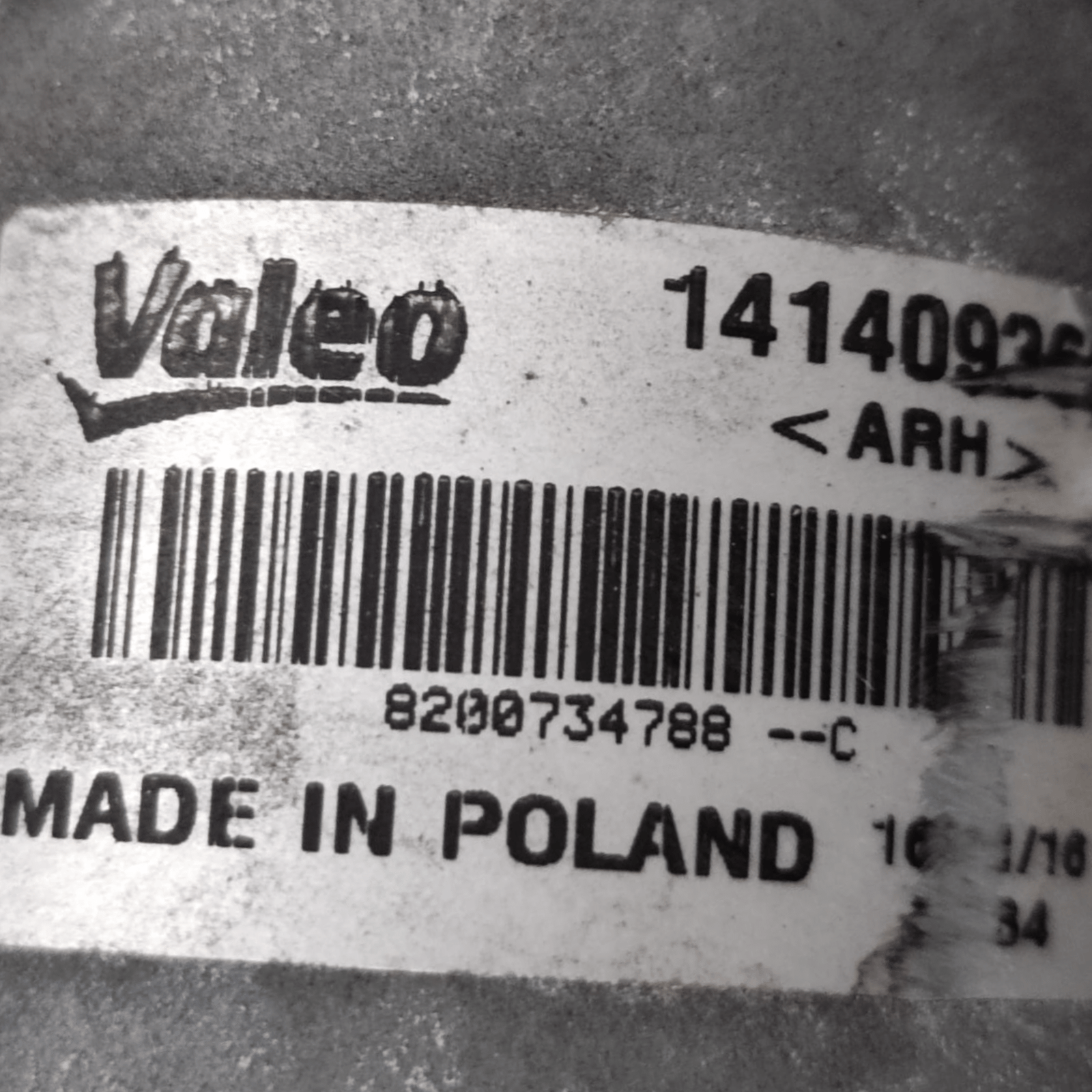 Front Windshield Wiper Motor Renault Master III COD: 8200734788 (2014 - 2018) - F&P CRASH SRLS - Used Parts