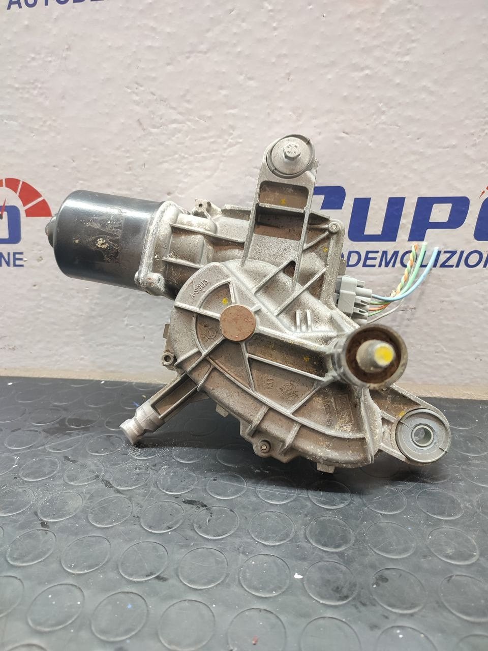 Windshield Wiper Motor front side CITROEN C4 GRAND PICASSO (2010) B code: 53630327 - F&P CRASH SRLS - Used Parts