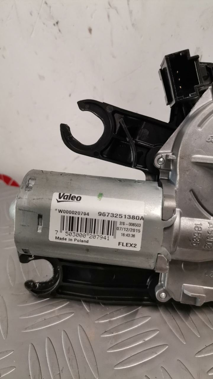 Rear windshield wiper motor Peugeot 308 2012-2020 code: 9673251380a - F&P CRASH SRLS - Used Parts