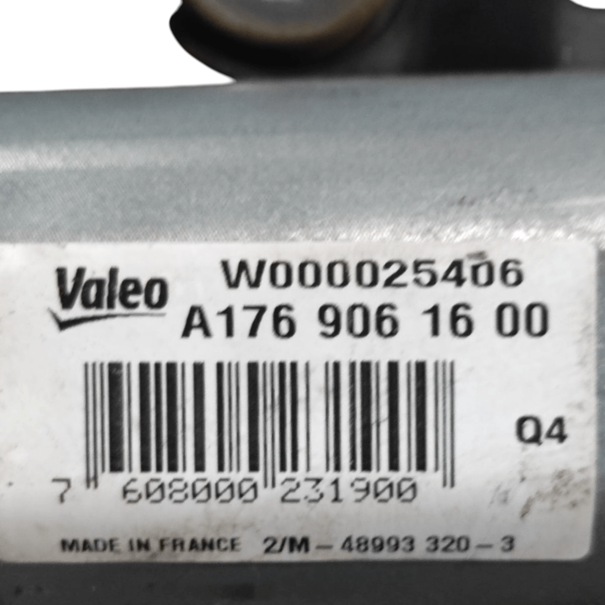 Rear windshield wiper motor mercedes class a w176 code: a1769061600 (2012 - 2018) - F&P CRASH SRLS - Used Parts