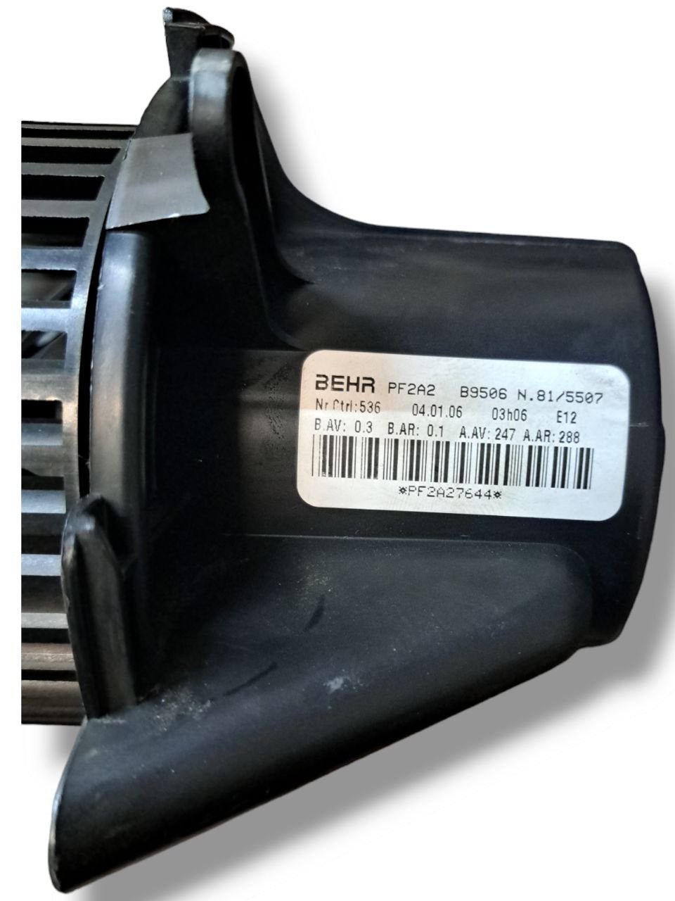 Motorino Ventola Abitacolo riscaldamento Peugeot 307 cc (2005) COD:b9506 - F&P CRASH SRLS - Ricambi Usati