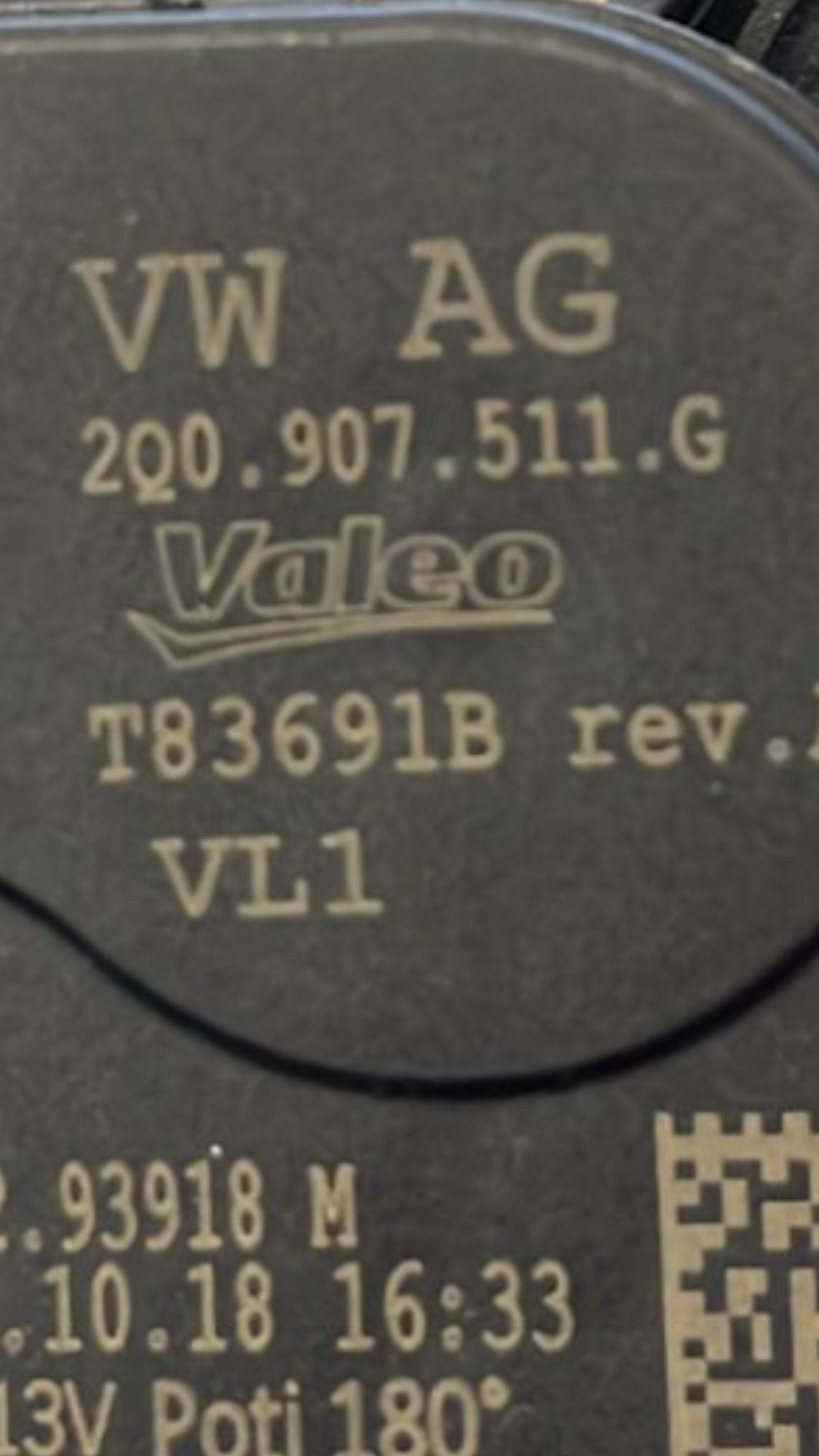 Cabin Fan Motor Volkswagen Golf VII code:2Q0907511G (2012 > 2019) - F&P CRASH SRLS - Used Parts