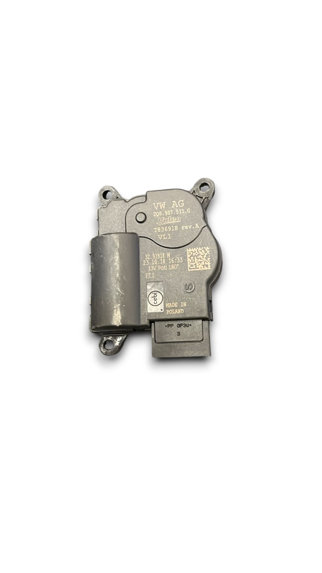 Cabin Fan Motor Volkswagen Golf VII code:2Q0907511G (2012 > 2019) - F&P CRASH SRLS - Used Parts