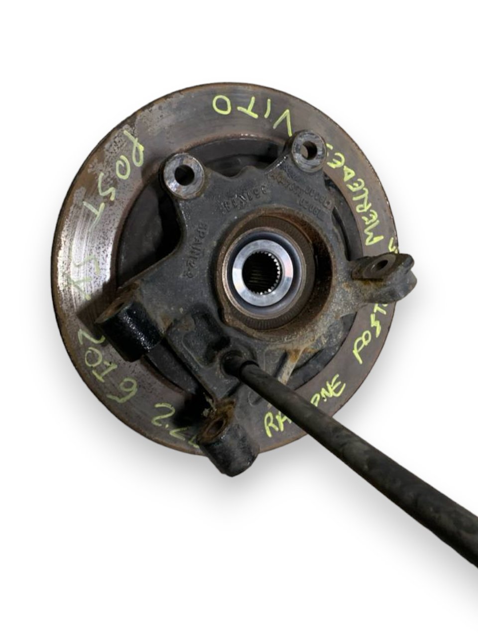 Mozzo Posteriore Sinistro Sx Trazionato Cambio Automatico Mercedes-Benz Vito 2.2 Diesel (2019) cod.a4473570006 - F&P CRASH SRLS - Ricambi Usati