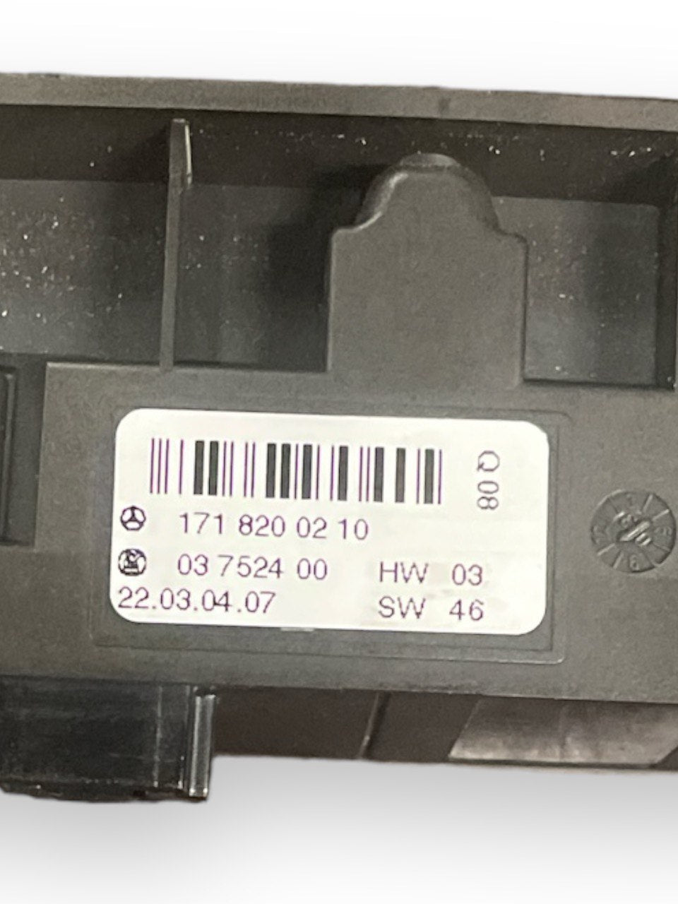 multi button panel + emergency button mercedes - benz R171 (2004 - 2011) code:1718200210 - F&P CRASH SRLS - Used Spare Parts