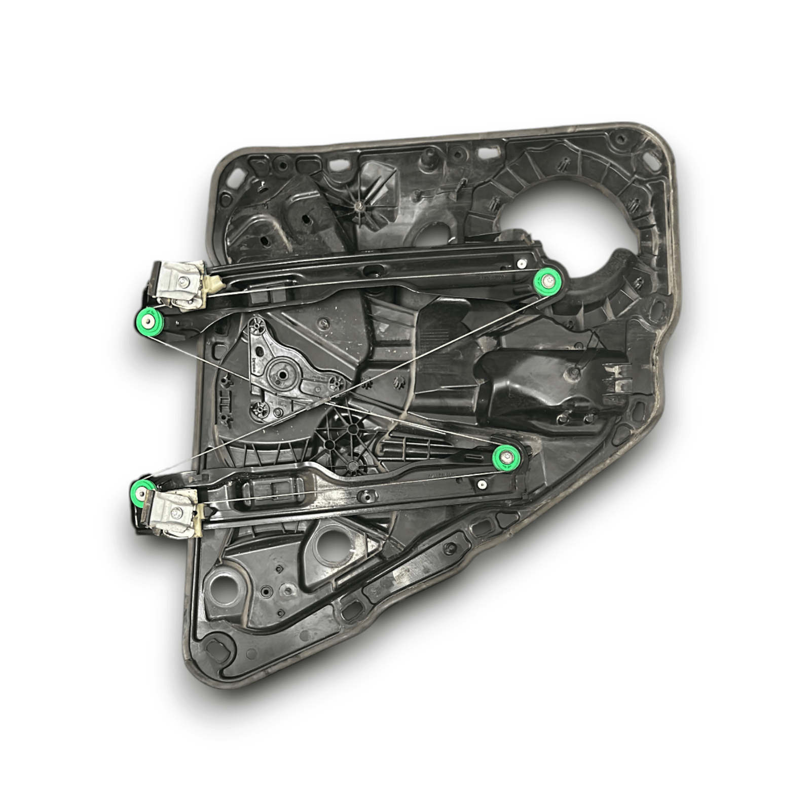 Pannello Interno Porta Posteriore Destro Porsche Cayenne (92A) cod.7P5839756C (2010 > 2017) + Cremagliera Alzavetro cod.7P5839462A - F&P CRASH SRLS - Ricambi Usati