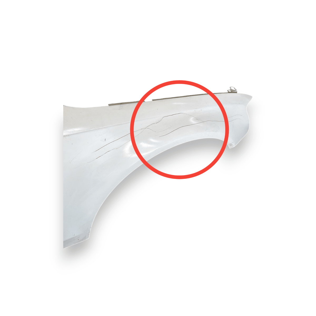 Parafango anteriore destro (dx) bianco audi a4 b8 (2007 - 2016) - F&P CRASH SRL - Ricambi Usati