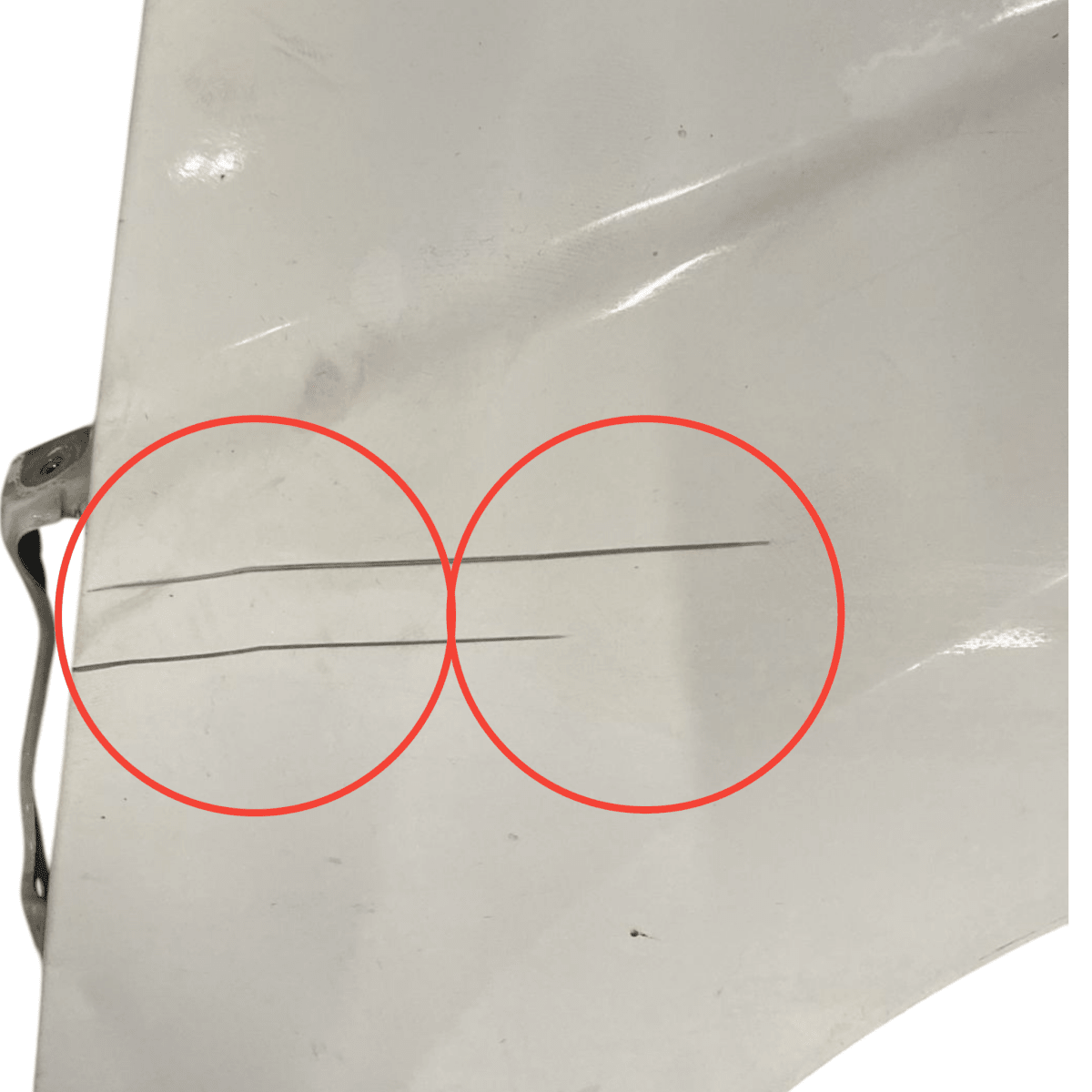 Parafango anteriore sinistro bianco fiat scudo II (2007 > 2016) - F&P CRASH SRL - Ricambi Usati