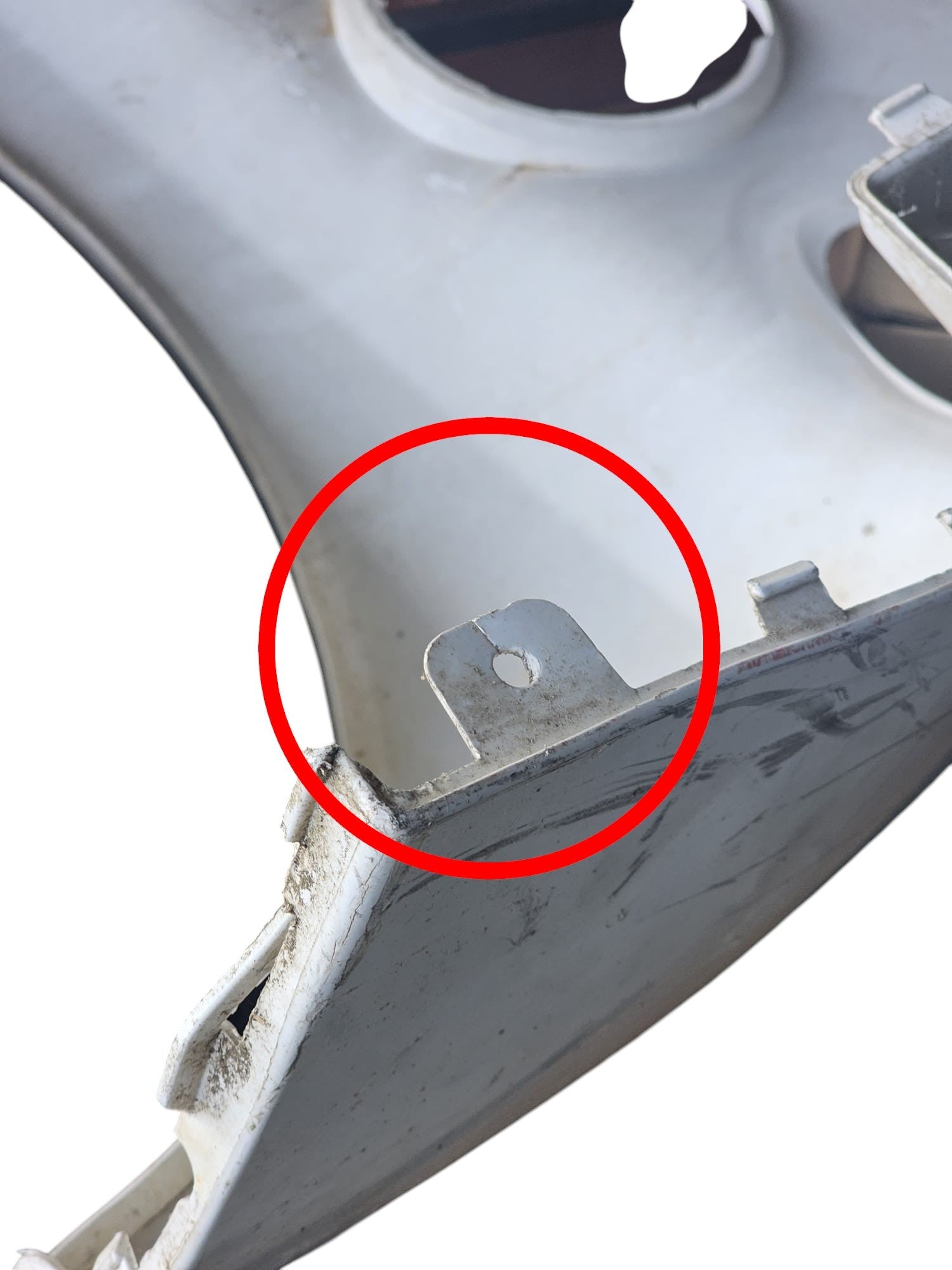 Parafango Posteriore Destro Bianco Smart ForTwo W451 Cod:A4518820201 (2007 - 2015) - F&P CRASH SRLS - Ricambi Usati