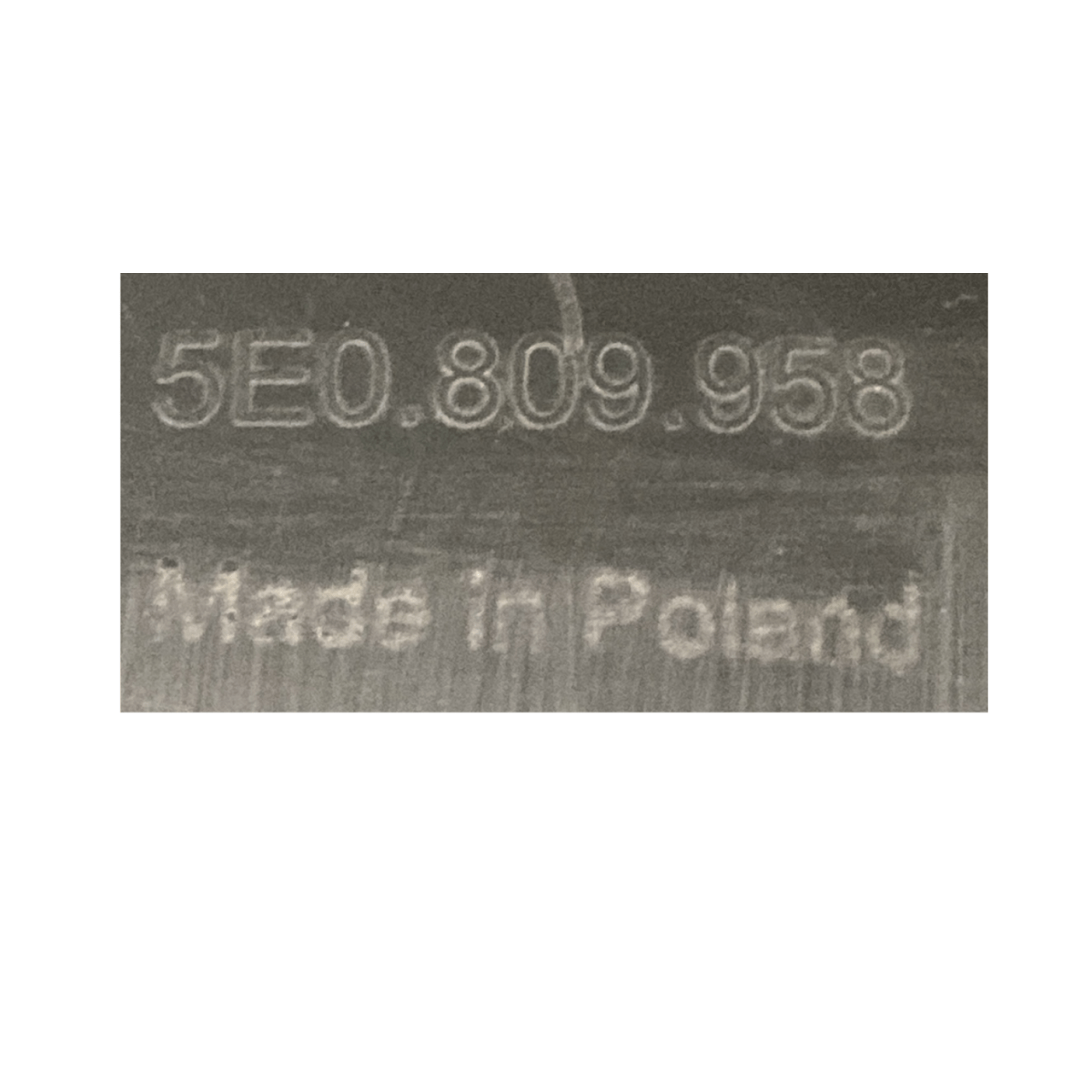 Splash guard / front right wheel arch (dx) Skoda Octavia code: 5e0809958 (2017 - 2019) - F&P CRASH SRLS - Used Parts