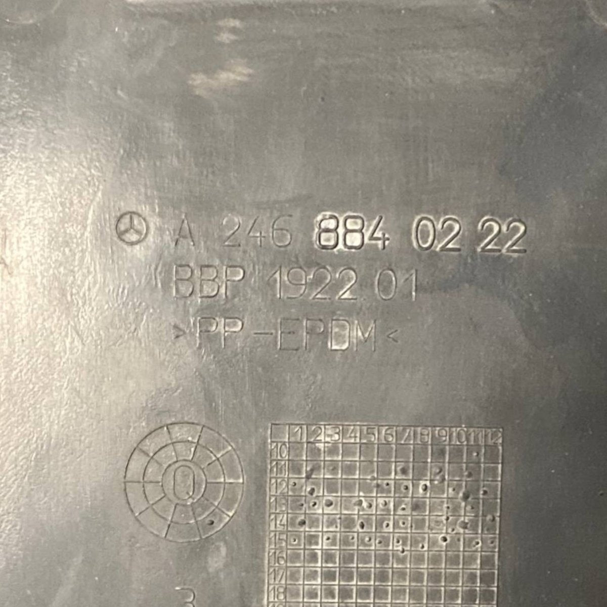 Front left fender / wheel arch (sx) mercedes - benz class a w176 Code: a2468840222 (2012 - 2018) - F&P CRASH SRLS - Used Parts
