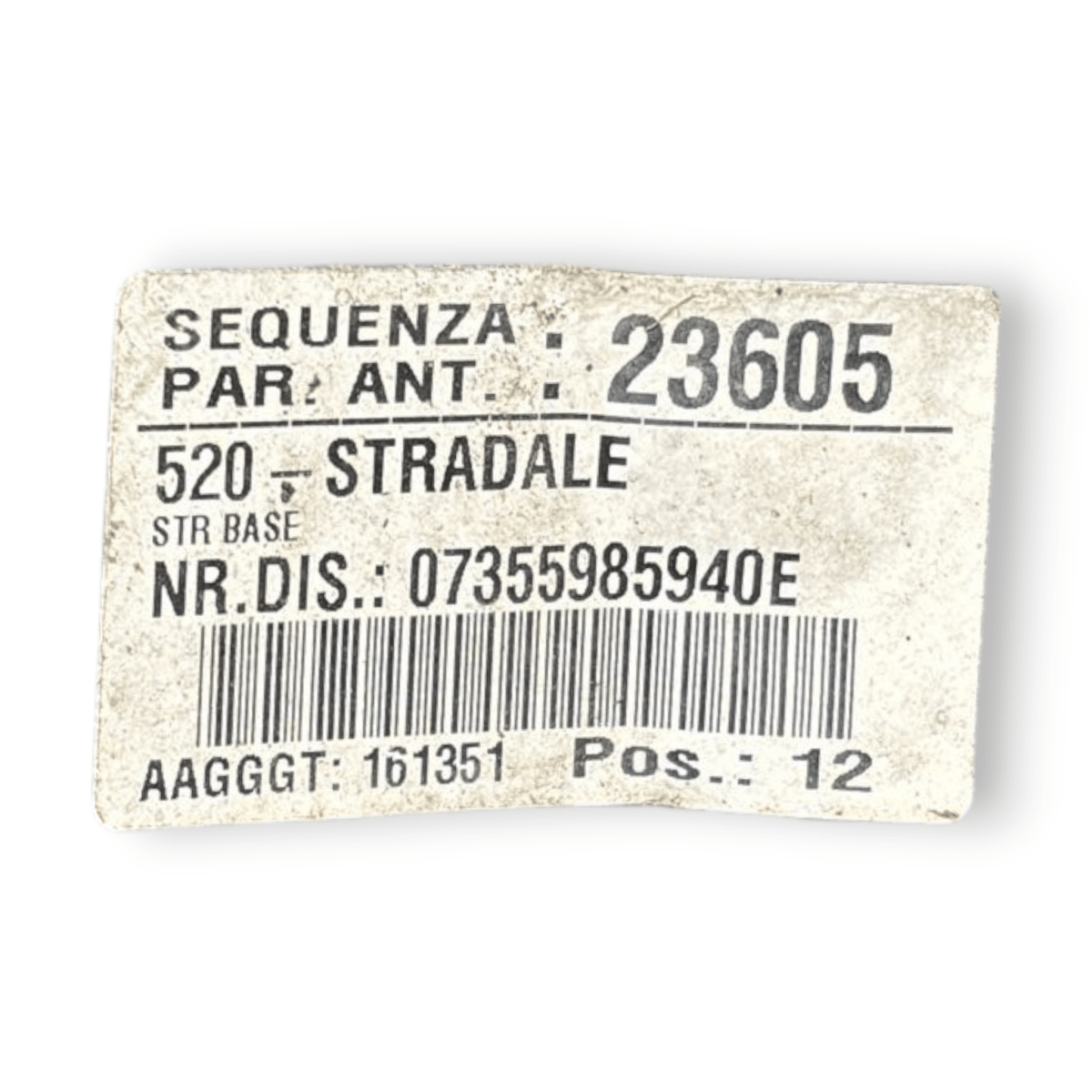 Paraurti anteriore blu jeep renegade cod:07355985940e (2014 - ) - F&P CRASH SRL - Ricambi Usati