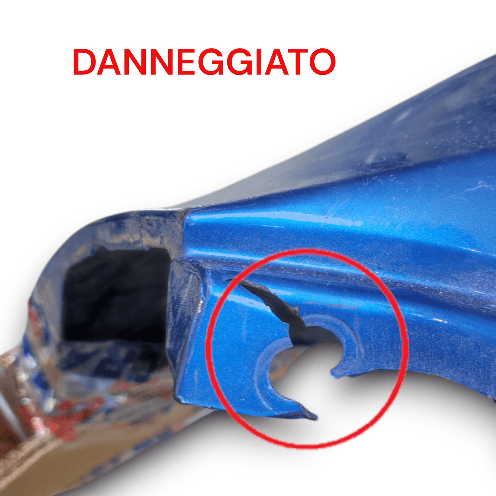 Paraurti posteriore Blu elettrico Fiat Punto Evo (2012 - 2018) - F&P CRASH SRLS - Ricambi Usati