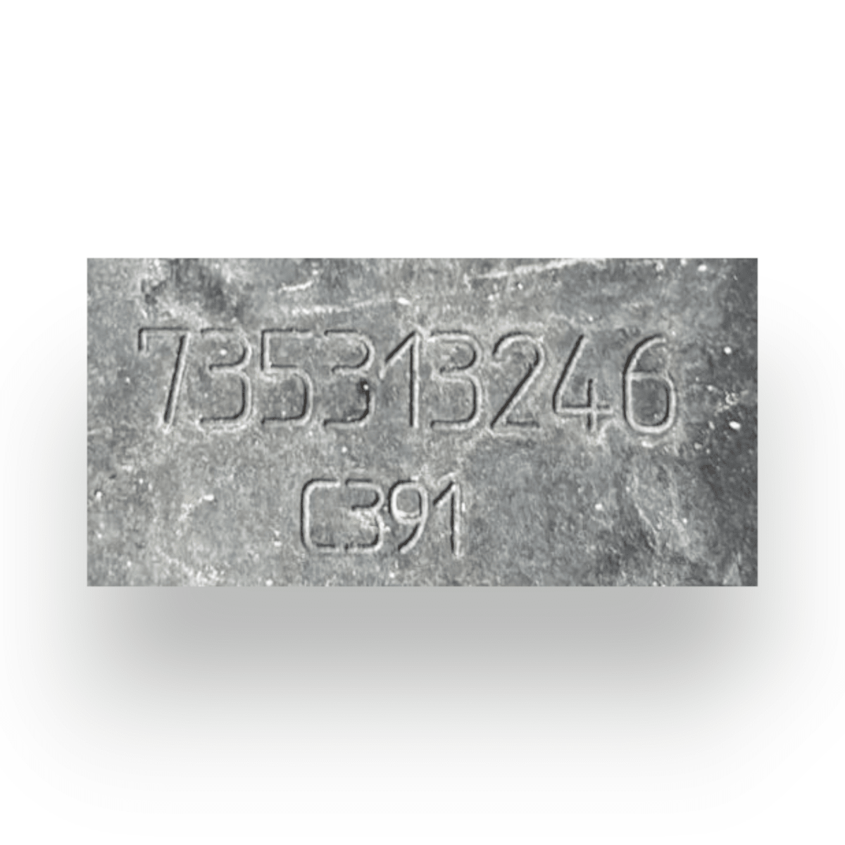 Paraurti posteriore blu fiat panda 169 cod:735313246 (2003 - 2012) - F&P CRASH SRL - Ricambi Usati