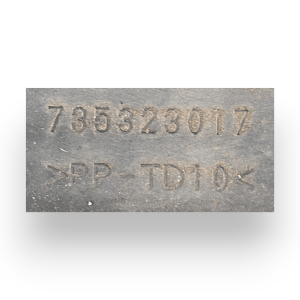 Paraurti posteriore grigio fiat idea I cod:735323017 (2003 - 2016) - F&P CRASH SRL - Ricambi Usati