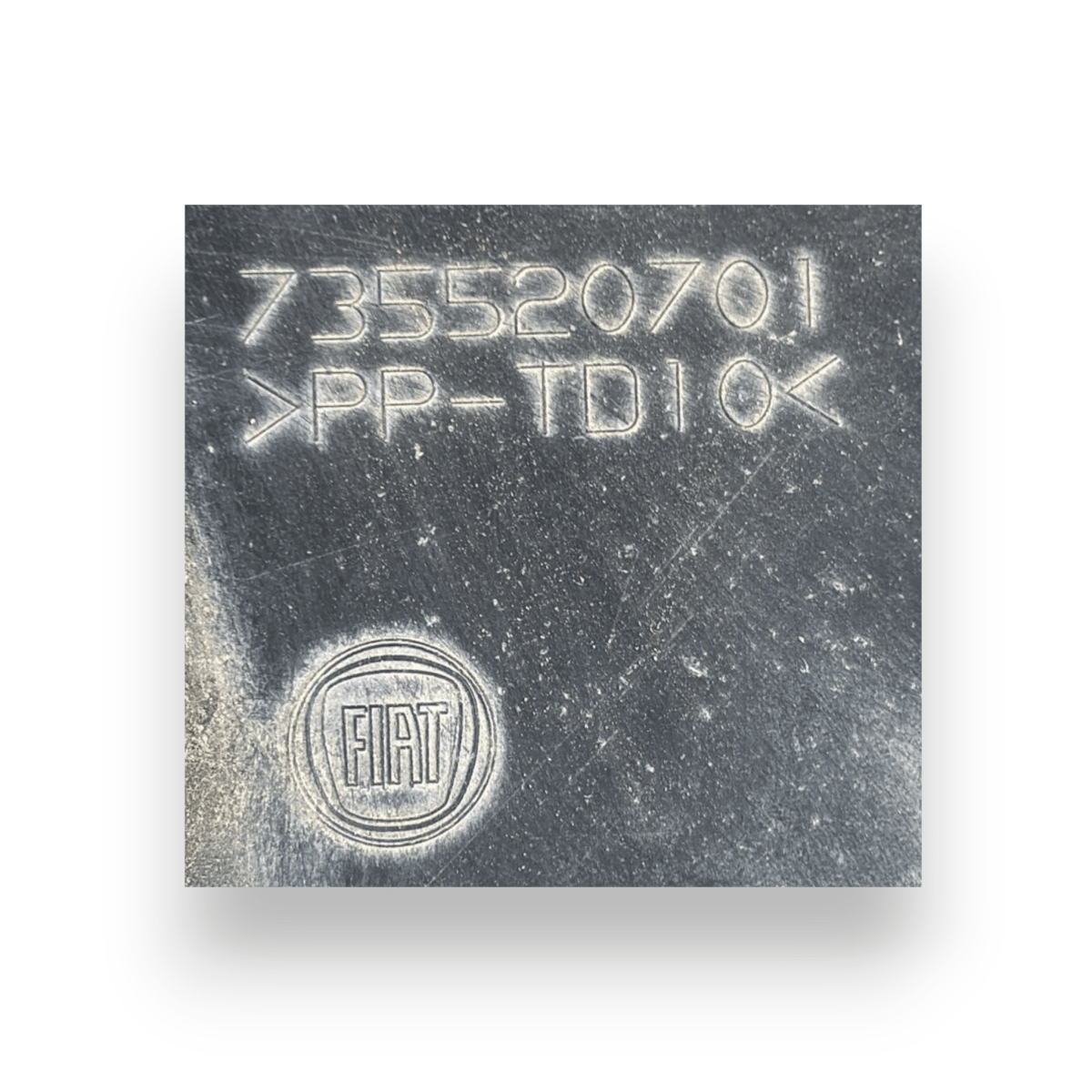 Paraurti posteriore grigio fiat panda 312 cod:735520701 (2012 - ) - F&P CRASH SRL - Ricambi Usati