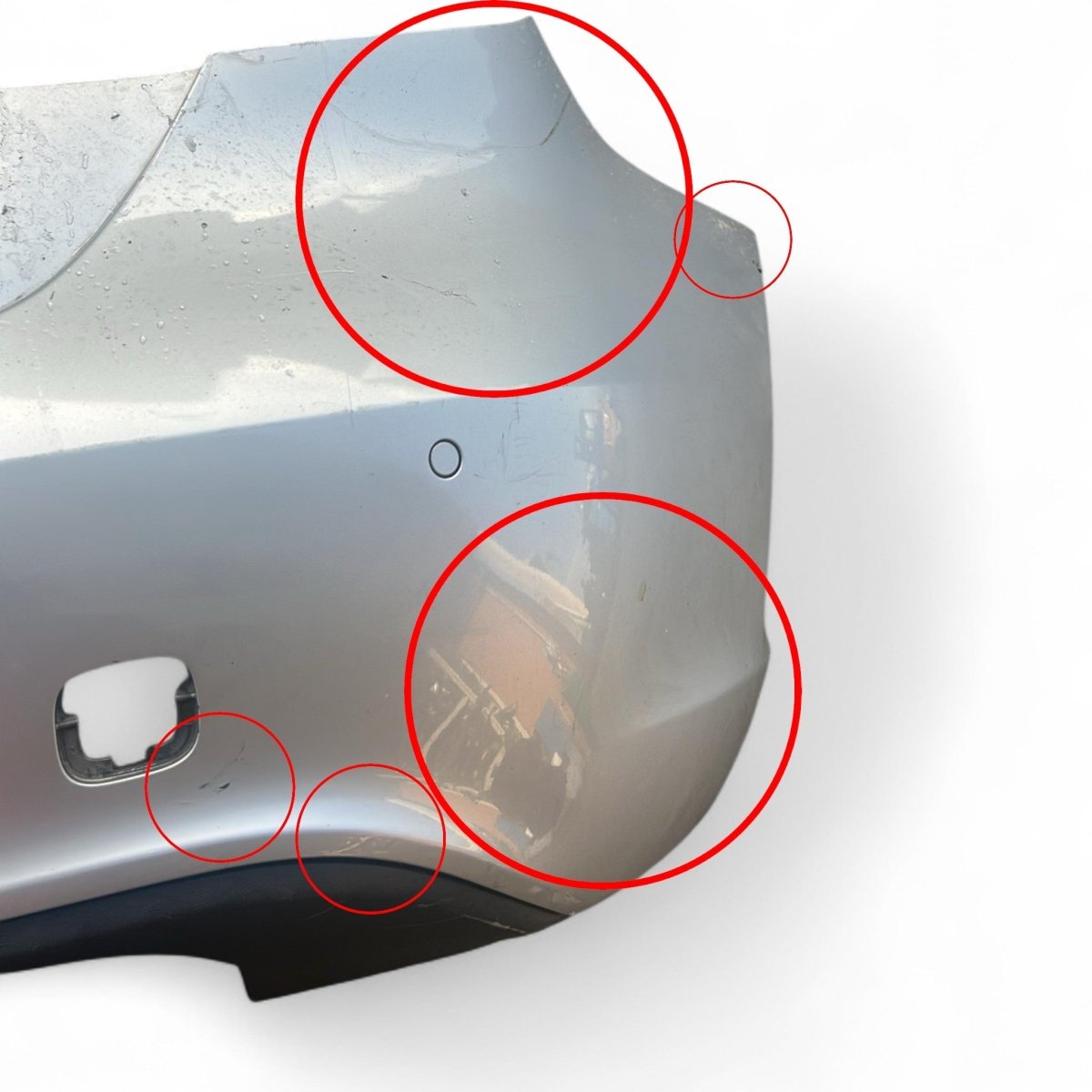 Paraurti posteriore grigio Mercedes Benz Classe A (W176) (2012 > 2018) - F&P CRASH SRLS - Ricambi Usati