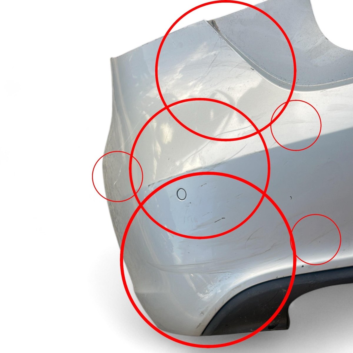 Paraurti posteriore grigio Mercedes Benz Classe A (W176) (2012 > 2018) - F&P CRASH SRLS - Ricambi Usati