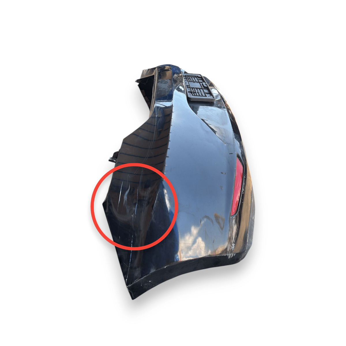 Paraurti posteriore nero seat leon III cod:5f0807421a (2012 - 2019) - F&P CRASH SRL - Ricambi Usati