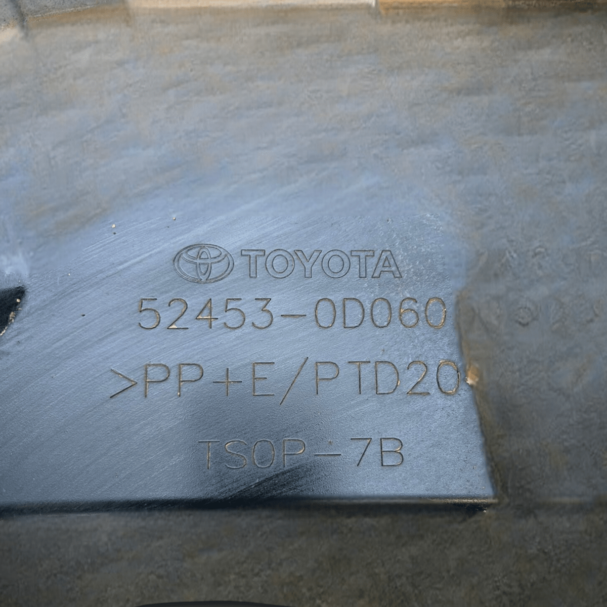 Paraurti posteriore toyota yaris 5 porte cod:52453 - 0d060 (2020 >) - F&P CRASH SRL - Ricambi Usati