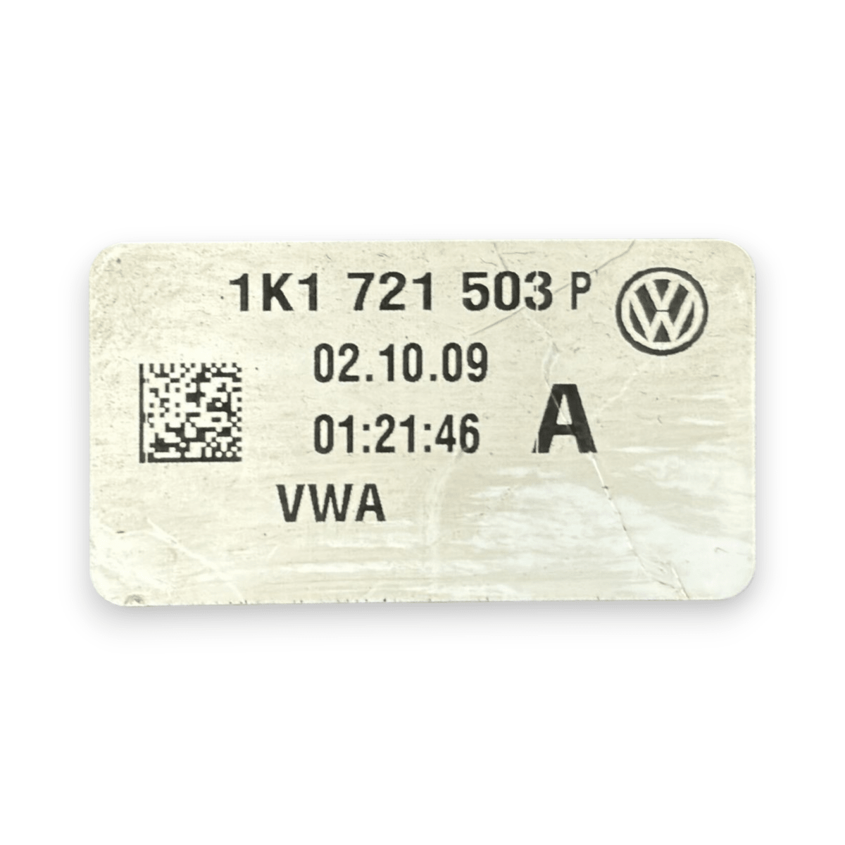 Pedale acceleratore audi a3 8p 1.6 diesel cod:1k1721503 (2003 - 2013) - F&P CRASH SRL - Ricambi Usati
