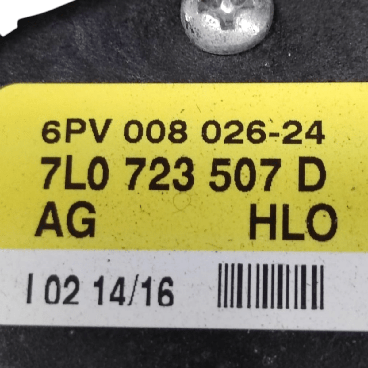 Pedale acceleratore audi q7 cod: 7l0723507d (2005 - 2015) - F&P CRASH SRLS - Ricambi Usati