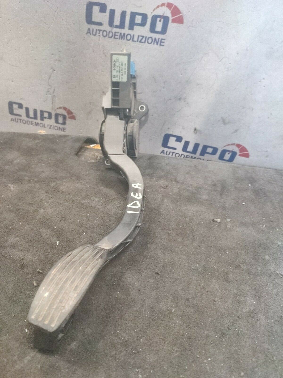 Pedale Acceleratore Fiat-Idea (2003-2012) Lancia Musa 1.3 Mjet 0280752250 - F&P CRASH SRLS - Ricambi Usati