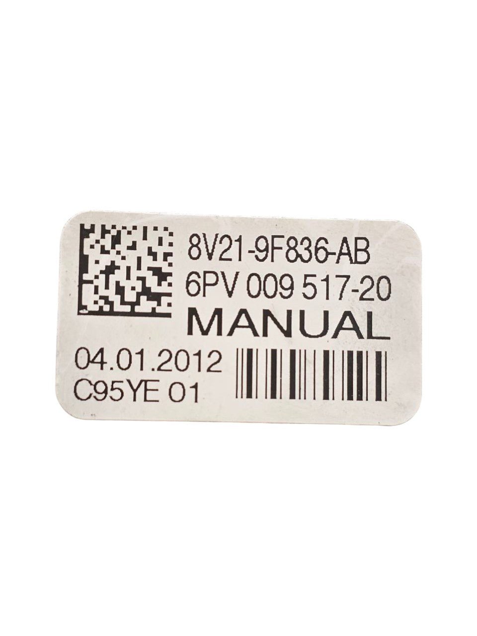 Pedale Acceleratore Ford Ecosport II Cod:8V219F836AB (2012 - 2023) - F&P CRASH SRLS - Ricambi Usati
