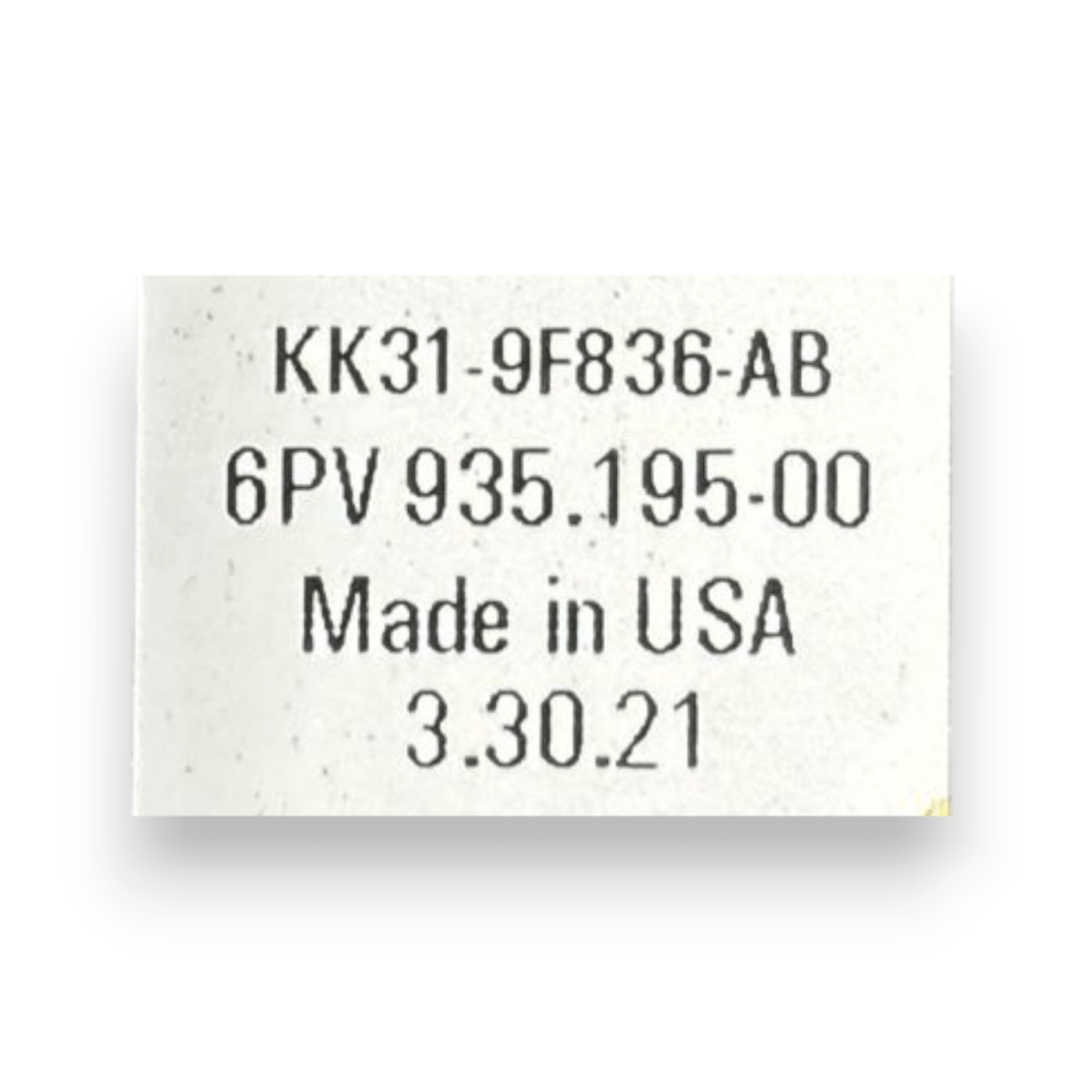 Accelerator pedal ford transit code: kk31 - 9f836 - ab (2012 - 2018) - F&P CRASH SRL - Used Parts