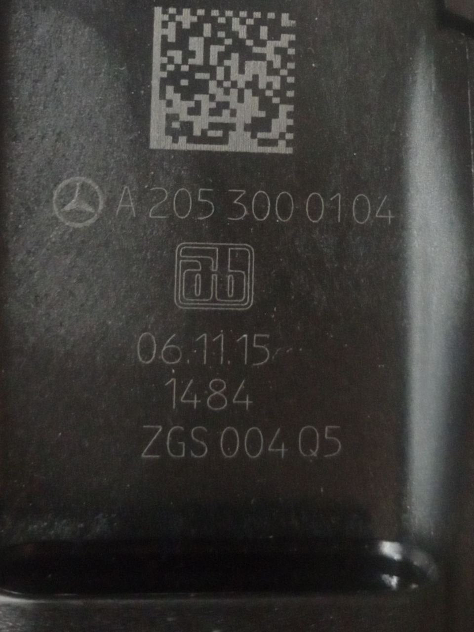 Pedale Acceleratore Mercedes Classe C W205 / GLC W253 (2017) cod: A2053000104 - F&P CRASH SRLS - Ricambi Usati