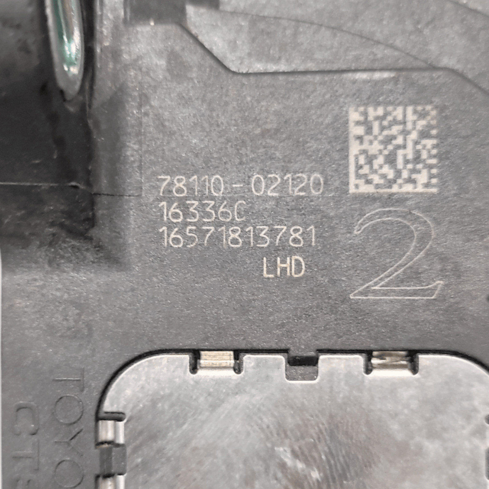 Pedale Acceleratore Toyota Auris E180 (2012 - 2019) Cambio Automatico - F&P CRASH SRLS - Ricambi Usati