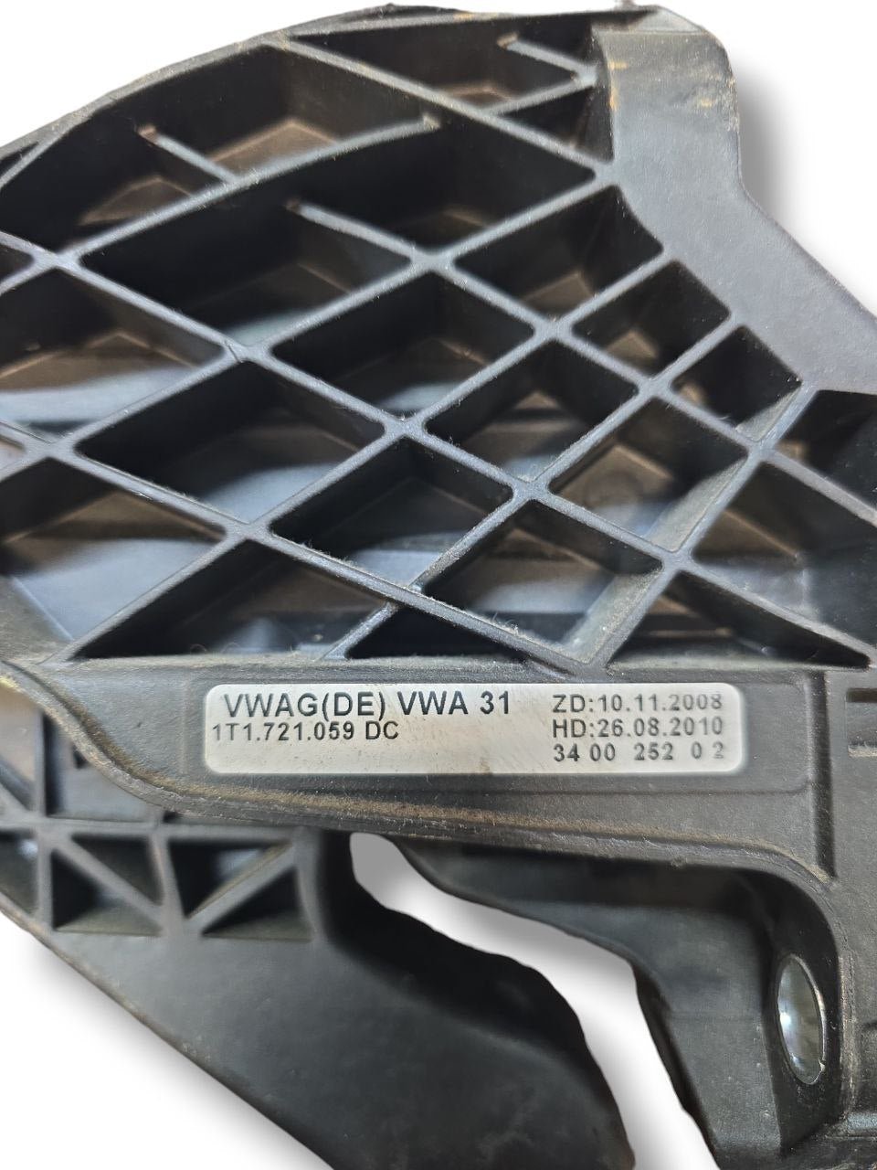 Pedale Acceleratore Volkswagen Caddy III ( 2014 > ) Cod : 1T1721059 - F&P CRASH SRLS - Ricambi Usati
