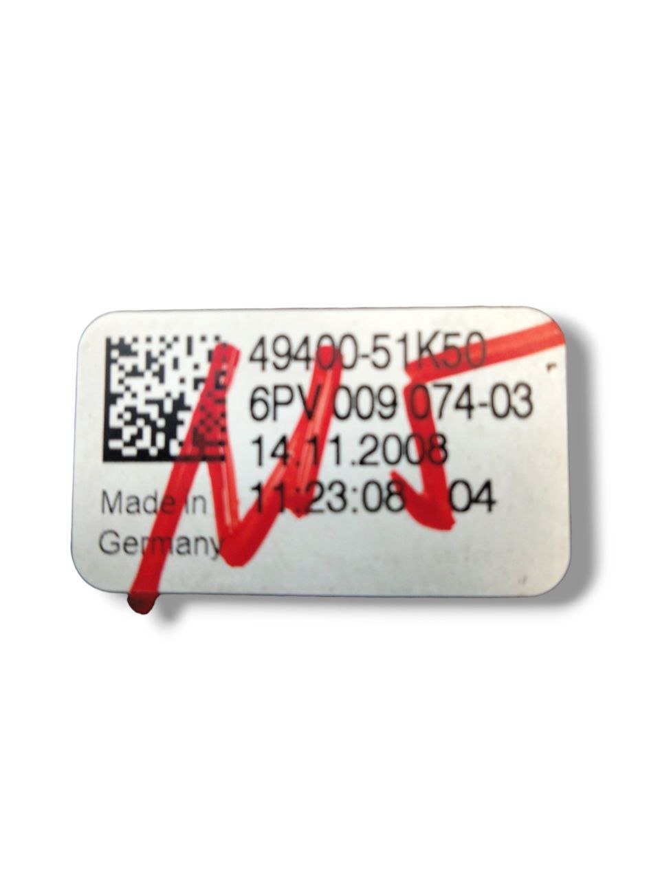 Pedale accelleratore Opel Agila B 1.2 (2008-2015) cod.49400-51K50 - F&P CRASH SRLS - Ricambi Usati