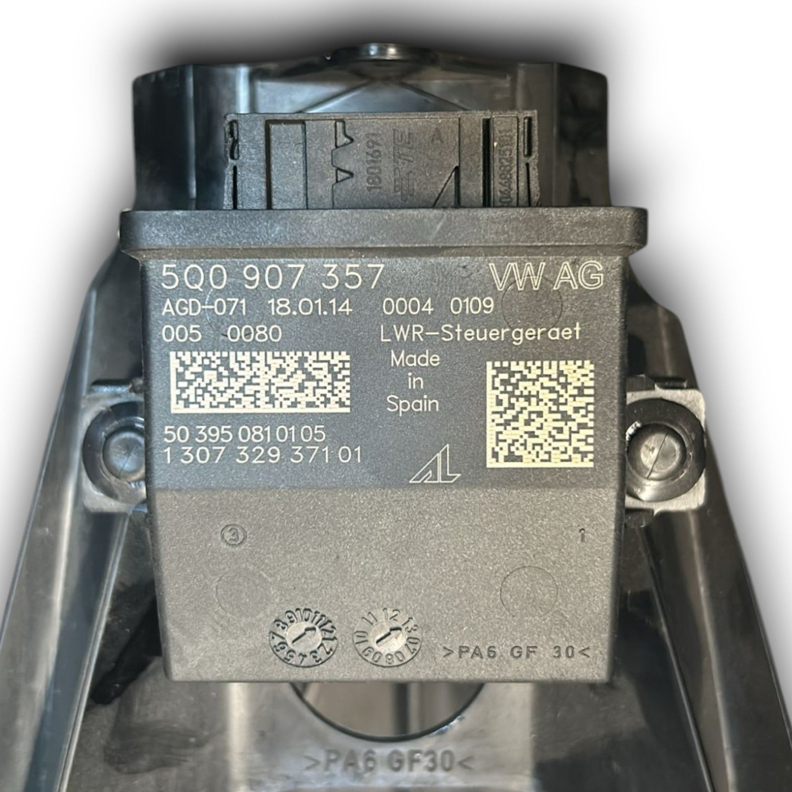 Brake + Accelerator Pedal Audi A3 (8V) code 5Q1723058AA (2012 > 2020) + Headlight Adjustment Control Unit code 5Q0907357 - F&P CRASH SRLS - Used Parts