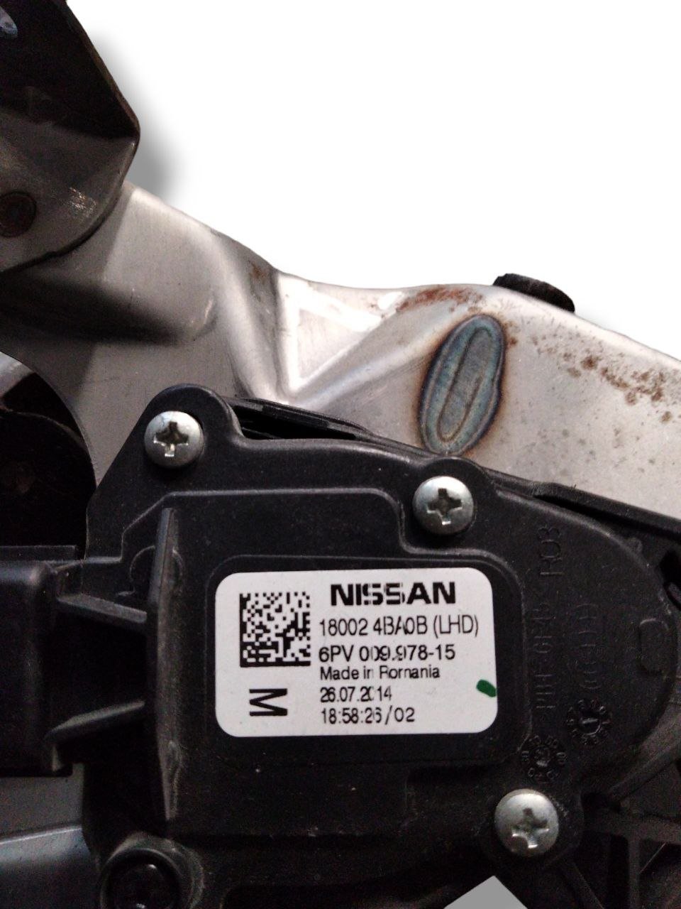 Brake + Accelerator Pedal Nissan X-Trail T32 (2014-2020) cod.180024BA0B - F&P CRASH SRLS - Used Spare Parts