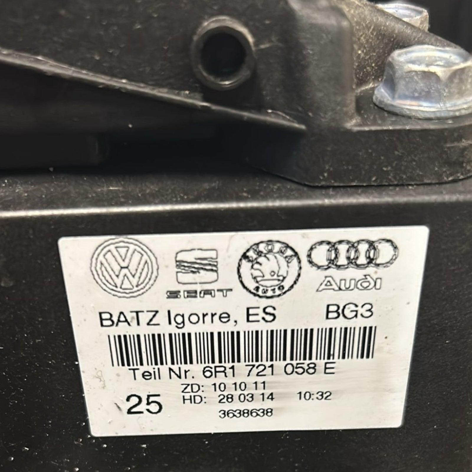 Brake + Accelerator Pedal Volkswagen Polo V (2009 > 2017) code:6R1721058 - F&P CRASH SRLS - Used Parts