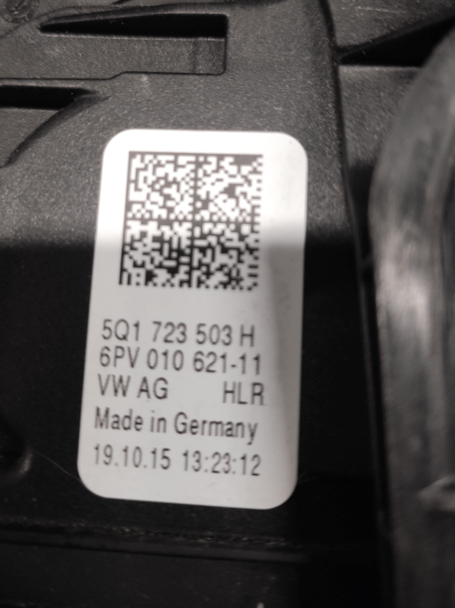 Pedale Freno + Acceleratore Vw Golf VII COD:501 - 721 - 058 - BJ (2013 - 2021) - F&P CRASH SRLS - Ricambi Usati