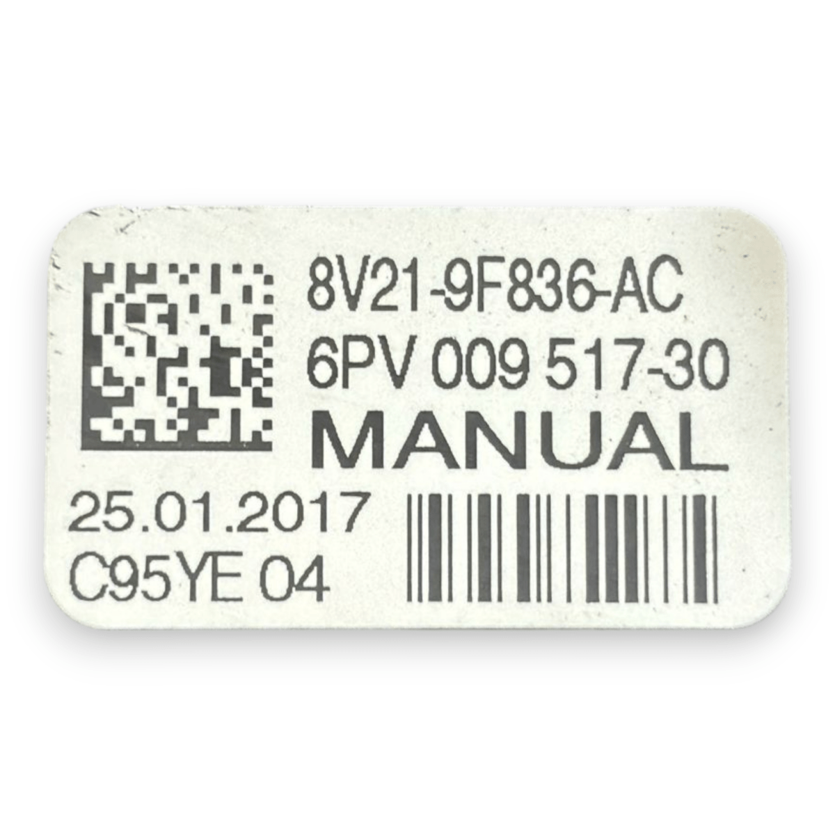 Pedale freno + pedale acceleratore ford fiesta VI cod:8v21 - 9f836 - ac (2008 - 2017) - F&P CRASH SRL - Ricambi Usati