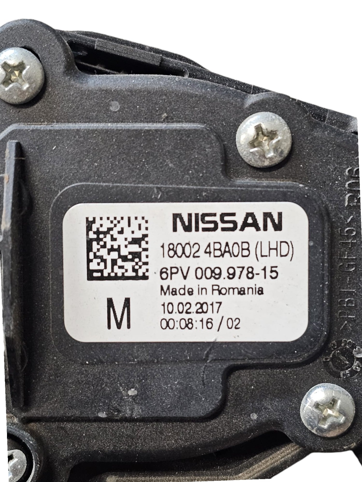 Brake Pedal + Accelerator Pedal Nissan Qashqai J11 (2014 - 2021) Code:465014EA2B - F&P CRASH SRLS - Used Parts