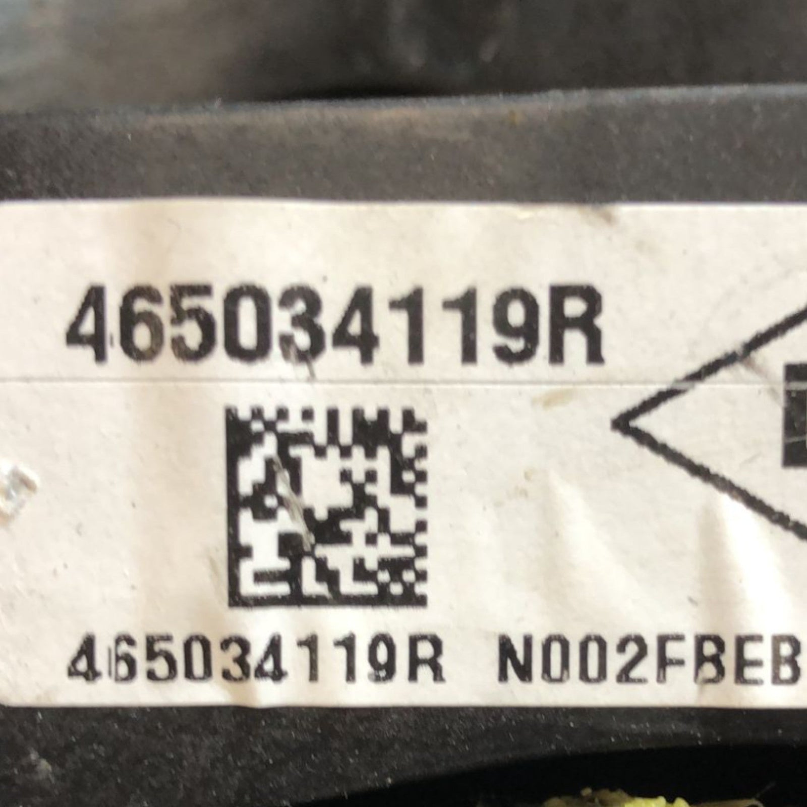 Clutch Pedal Nissan Juke (F16) (2019 >) code:465034119R - F&P CRASH SRLS - Used Parts