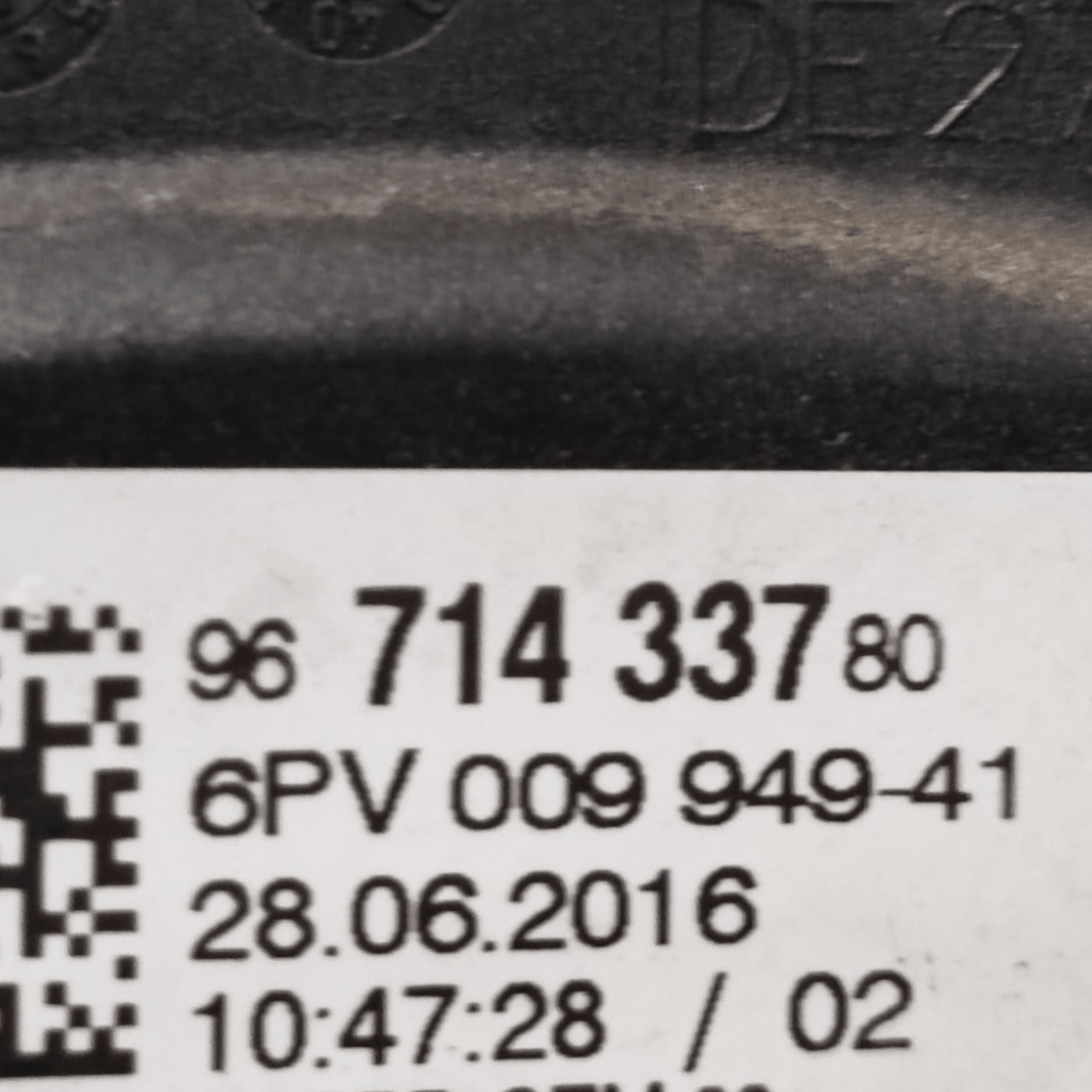 Pedaliera Cambio Manuale Peugeot 208 COD: 9671433780 (2012 - 2019) - F&P CRASH SRLS - Ricambi Usati