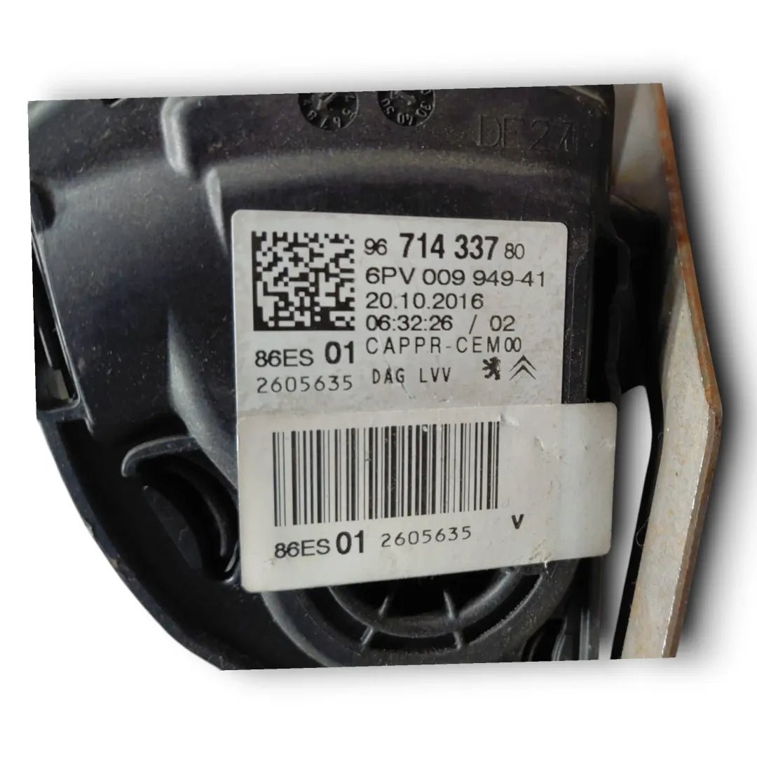 Dettaglio Pedaliera completa Citroën C3 1ª Serie 2002–2005 cod. 71433780 - foto 4